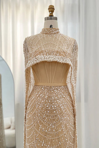 Olivia Pearl Embellished Maxi Dress - By Baano