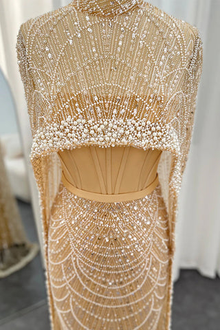 Olivia Pearl Embellished Maxi Dress - By Baano