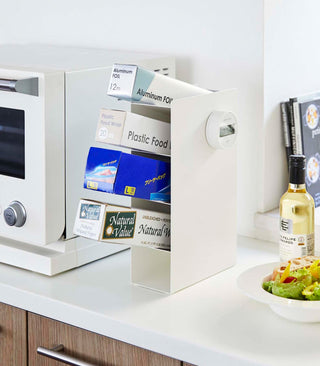 4-Tier Food Wrap Stand - Steel - By Baano