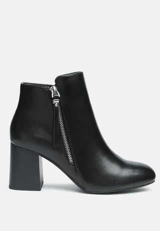 Oona Dual Zipper Boots