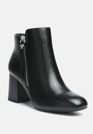 Oona Dual Zipper Boots