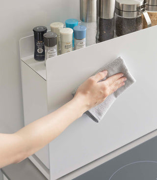 Sliding Drawer Seasoning Rack - Steel - By Baano