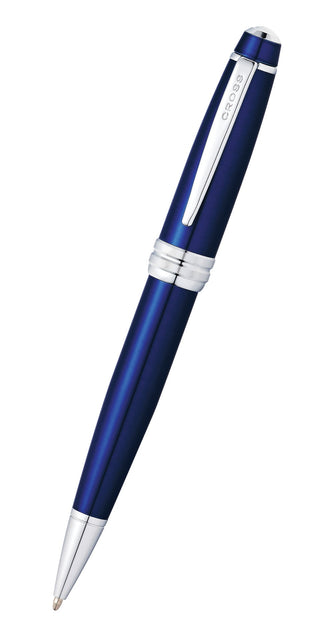 Bailey™ Blue Lacquer Ballpoint Pen - By Baano