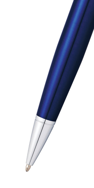 Bailey™ Blue Lacquer Ballpoint Pen - By Baano
