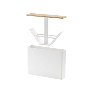 Coffee Filter Case - Size 04 - Steel + Wood Yamazaki Home