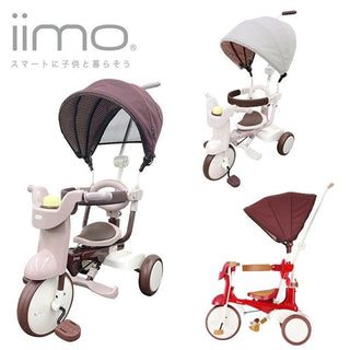 iimo 3-in-1 Foldable Tricycle with Canopy - By Baano