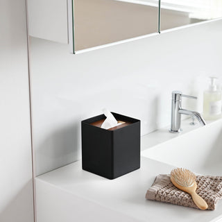 Tissue Box Cover - Square - Steel - By Baano