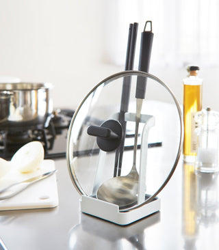 Lid & Ladle Stand - Steel Yamazaki Home