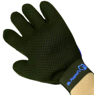 Mr. Peanut's 2 Pak HanD 259 Silicone Pins Pet Grooming Gloves - By Baano