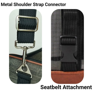 Mr. Peanut's Rhodium Series Mini Size Soft Sided Pet Carrier - Note Sizing in Description Mr. Peanut's Pet Carriers