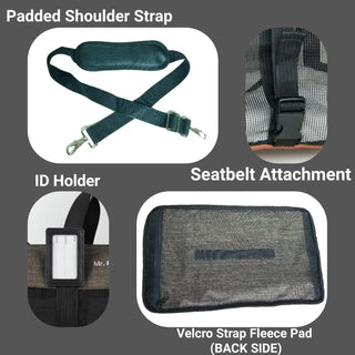 Mr. Peanut's Rhodium Series Mini Size Soft Sided Pet Carrier - Note Sizing in Description Mr. Peanut's Pet Carriers