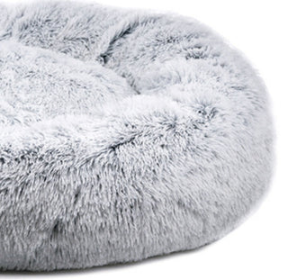 Mr. Peanut's 23" OrthoPlush® Pet Bed - Gray Two Tone - By Baano