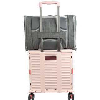 Mr. Peanut's Monterey Series Airline Compliant Horizontal Backpack Pet Carrier - By Baano