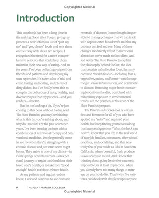 The Plant Paradox Cookbook: 100 Delicious Recipes to Help You Lose Weight, Heal Your Gut, and Live Lectin-Free (Spiral Bound) - By Baano