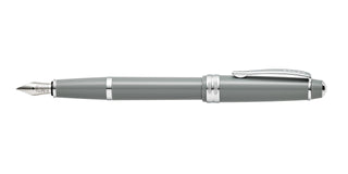 Bailey Light™ Polished Gray Resin Extra-Fine Nib Fountain Pen - By Baano