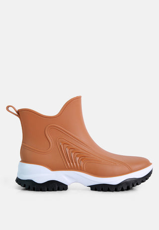 Poolers Whaler Color Block Rainboots