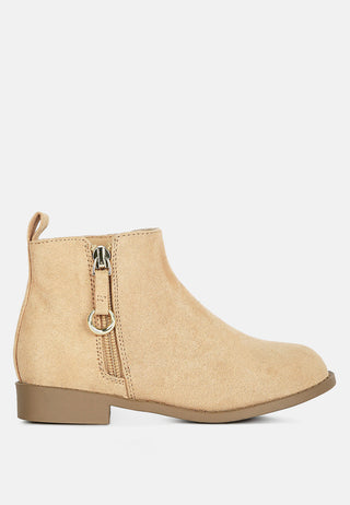 Microfiber Ankle Boot