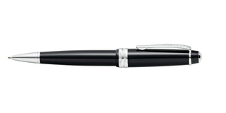 Bailey Light™ Glossy Black Resin Ballpoint Pen - By Baano