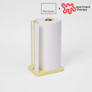 Paper Towel Holder - Steel + Wood - By Baano