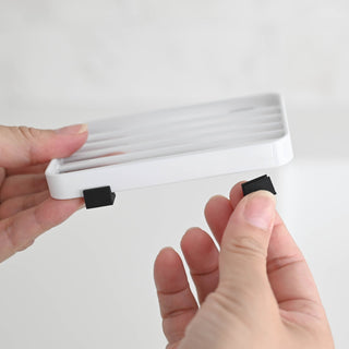 Slotted Soap Tray - Steel - By Baano