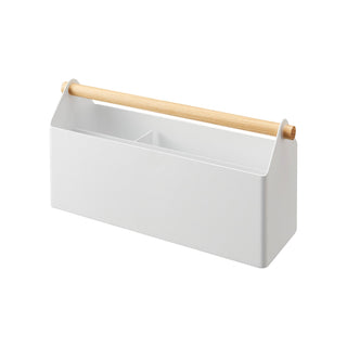 Pen + Desk Organizer - Large - Steel + Wood - By Baano