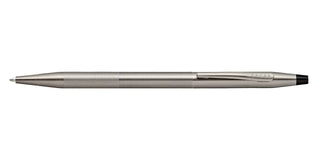 Classic Century® Titanium Gray PVD Micro-knurl Ballpoint Pen - By Baano