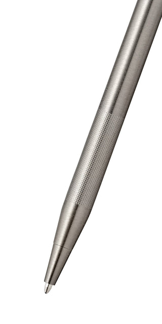 Classic Century® Titanium Gray PVD Micro-knurl Ballpoint Pen - By Baano