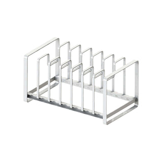 Adjustable Pot Lid and Frying Pan Organizer - Steel - By Baano