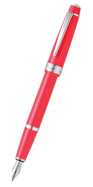 Bailey Light™ Polished Coral Resin Extra-Fine Nib Fountain Pen - By Baano