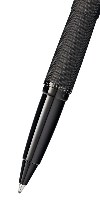 ATX® Brushed Black Rollerball Pen - By Baano
