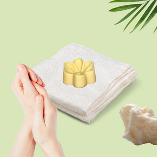 Flower Shaped Lotion Bar - By Baano