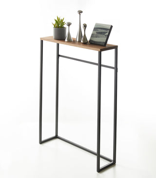 Narrow Entryway Console Table (32" H) - Steel - By Baano