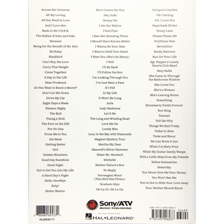 The Beatles Sheet Music Collection - Piano, Vocal and Guitar Chords Lay it Flat Publishing Group