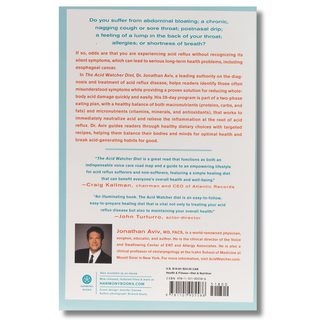 The Acid Watcher Diet: A 28-Day Reflux Prevention and Healing Program (Spiral Bound) - By Baano