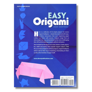 Easy Origami (Dover Origami Papercraft) over 30 simple projects (Spiral Bound) - By Baano