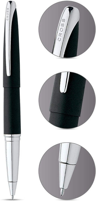ATX® Basalt Black Rollerball Pen - By Baano