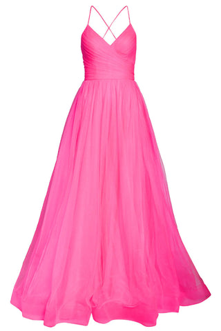 Romantic Evening Tulle Maxi Dress - By Baano