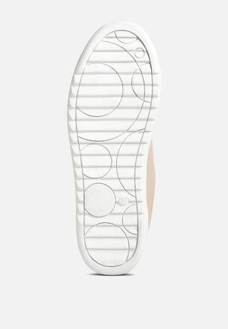 Rouxy Faux Leather Sneakers