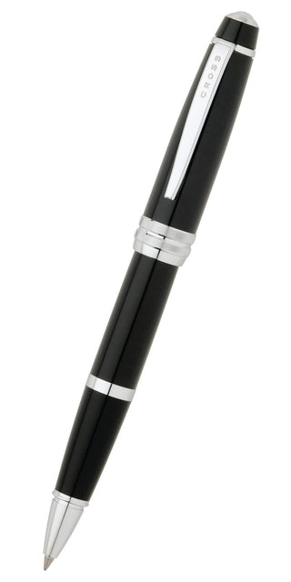 Bailey™ Black Lacquer Rollerball Pen - By Baano