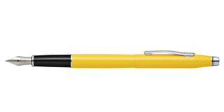 Classic Century® Sunrise Yellow Pearlescent Lacquer Fine Nib Fountain Pen - By Baano