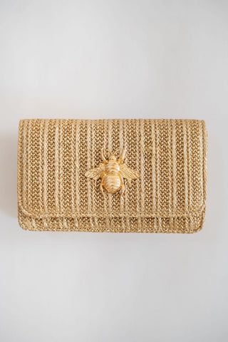 Ruby - Gold Fabric - Charms