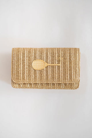 Ruby - Gold Fabric - Charms