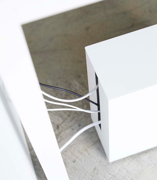 Rolling Cable Management Box - Steel - By Baano