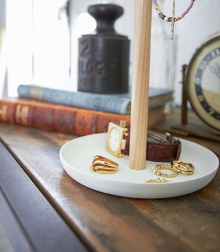 Jewelry + Accessory Stand - Steel + Wood Yamazaki Home