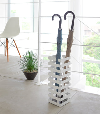 Umbrella Stand - Square - Steel - By Baano