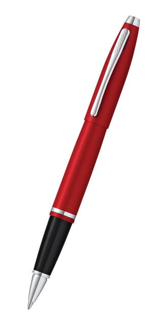 Calais™ Matte Metallic Crimson Rollerball Pen - By Baano