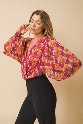 STARTING OVER WOVEN BODYSUIT - By Baano