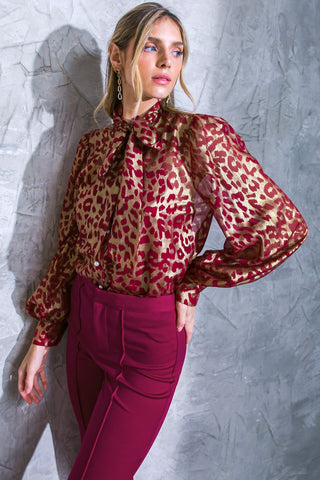 BEYOND COMPARE SEMI-SHEER TOP - By Baano