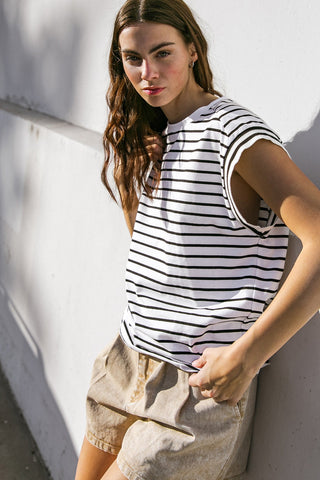 DRIFTWOOD DAYDREAMS KNIT TOP - By Baano