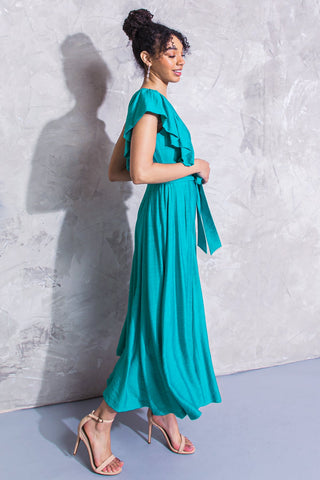 DAYS OF HEAVEN WOVEN MIDI DRESS - By Baano